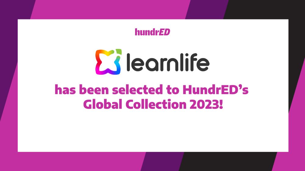 Learnlife selected in the top 100 global innovations in education